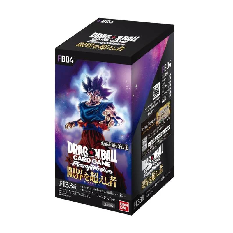(Japanese) Dragon Ball Super Fusion World TCG: Ultra Limit FB04 Booster Box CLOUDANIMESTUDIO
