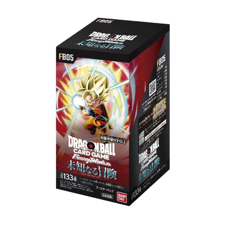(Japanese) Dragon Ball Super Fusion World TCG: New Adventure FB05 Booster Box CLOUDANIMESTUDIO