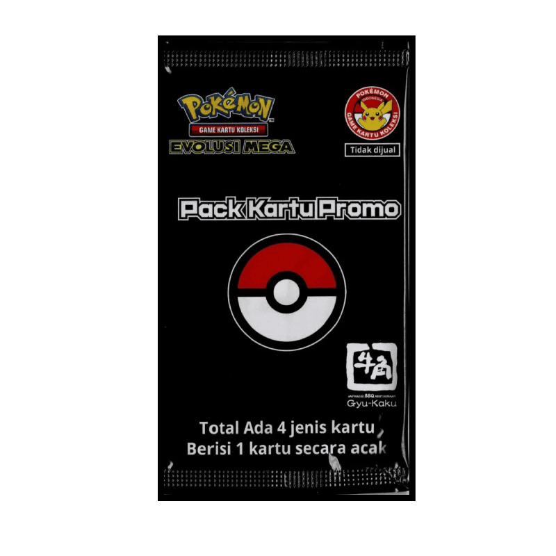 (Indonesian) Pokémon TCG: Gyu-Kaku Promo Pack CLOUDANIMESTUDIO