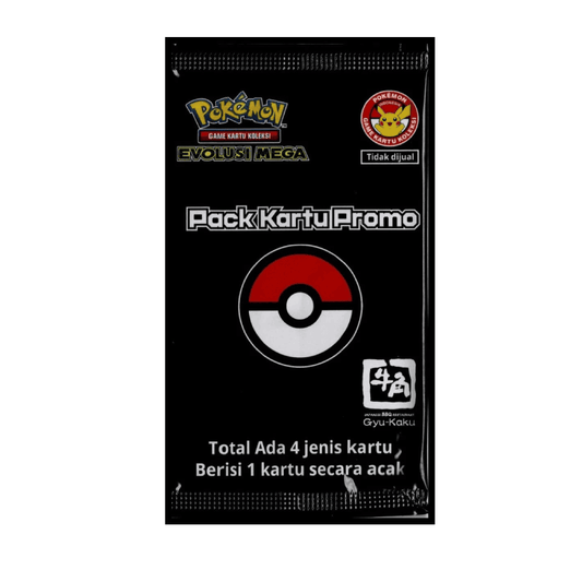 (Indonesian) Pokémon TCG: Gyu-Kaku Promo Pack CLOUDANIMESTUDIO