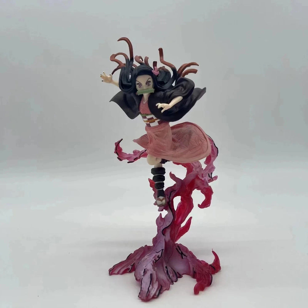 Nezuko Figurine, Blood Demon Art Demon Slayer, Kimetsu no Yaiba Figure 9 in - CloudAnimeStudio