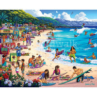 North Shore, Hawaii 500 Piece Jigsaw Puzzle Boardwalk CLOUDANIMESTUDIO