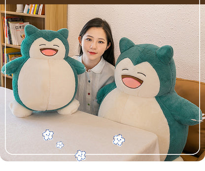 30/45/60CM Big Size Pokémon Cute Snorlax Plush Toy, Cuddling Sleeping Doll