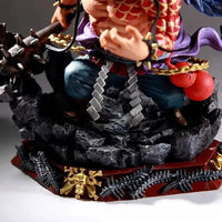 ONE PIECE Battle Kaido Action Figure, PVC Wano Yonko Four Emperors Beast Pirates The Strongest Creature Figurines - CloudAnimeStudio
