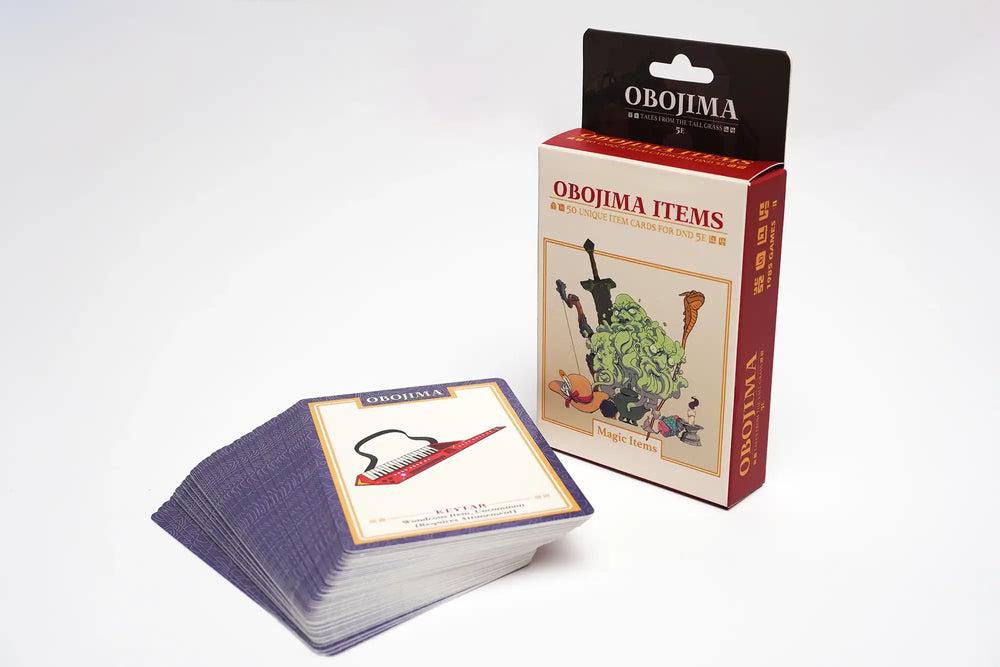 Obojima Magic Item Deck – 48 New Magic Items for D&D