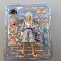 One Piece Monkey D. Luffy Anime Figure Gear Fifth Sun God Nika Luffy Action Figurines 16 CM - CLOUDANIMESTUDIO