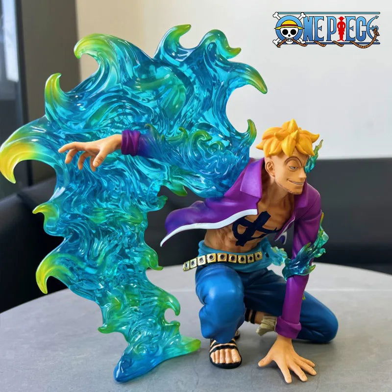 One Winged Immortal Phoenix Marco Anime Figure, One Piece Figurines Action PVC Gk 20CM - CloudAnimeStudio