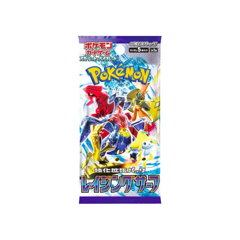 Pokémon TCG Japanese Scarlet & Violet Raging Surf (sv3a) – 1 Booster Pack CLOUDANIMESTUDIO