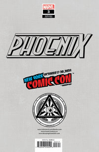 [Signed by Nathan Szerdy] [FOIL] PHOENIX #3 UNKNOWN COMICS EXCLUSIVE NATHAN SZERDY VIRGIN VAR [IN STOCK]