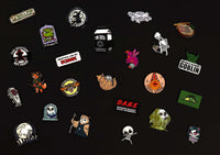 Premium Mystery Dice - A Full Set of Dice Plus Pin and Sticker CLOUDANIMESTUDIO