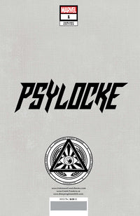 PSYLOCKE #1 UNKNOWN COMICS ALEXANDER LOZANO EXCLUSIVE VAR (11/13/2024) CLOUDANIMESTUDIO