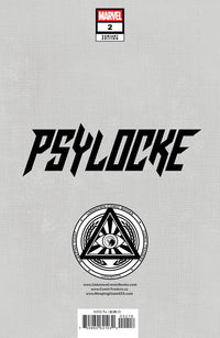 [Signed by Nathan Szerdy] Psylocke #2 Unknown Comics Nathan Szerdy Exclusive Virgin Var [IN STOCK]