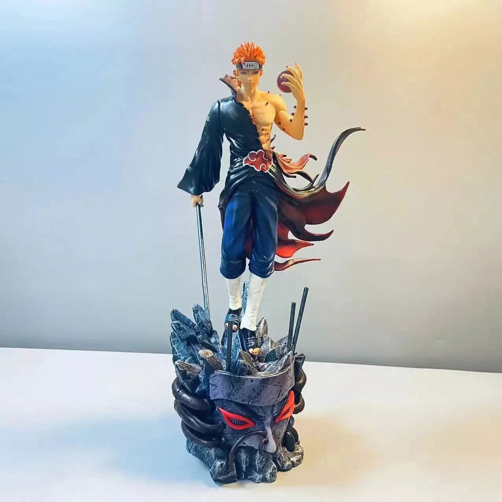Pain Nagato Figurines, Naruto Akatsuki Yahiko Anime Collectible Figures 11 in - CloudAnimeStudio