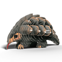 Pangolin 3D Cardboard Model Kit Eugy CLOUDANIMESTUDIO