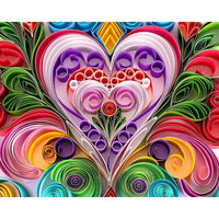 Paper Hearts 1000 Piece Jigsaw Puzzle Springbok
