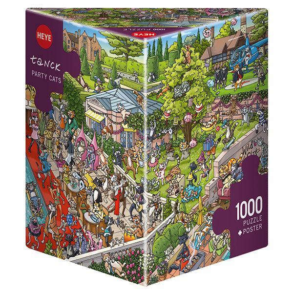 Party Cats 1000 Piece Jigsaw Puzzle Heye CLOUDANIMESTUDIO