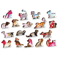Party Time 300 Piece Wood Jigsaw Puzzle Wooden City