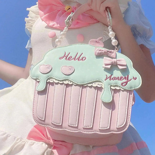 Pastel Cupcake Bag CLOUDANIMESTUDIO