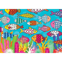 Patterned Fishes 1000 Piece Jigsaw Puzzle Enjoy CLOUDANIMESTUDIO