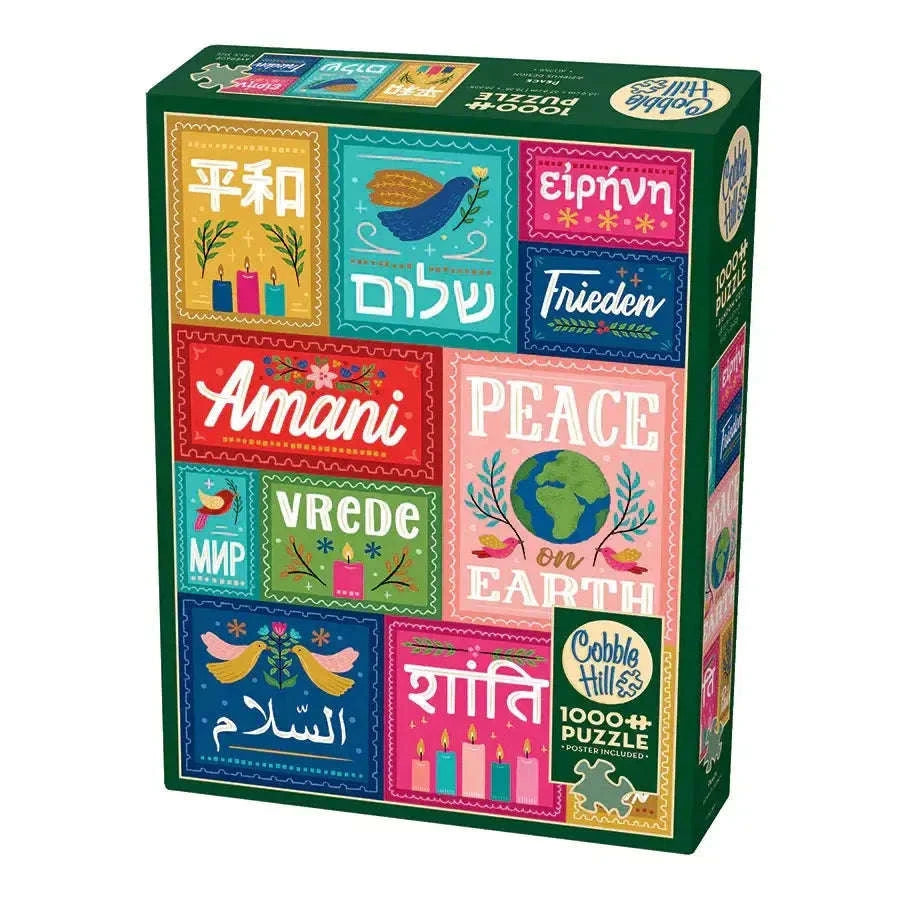 Peace 1000 Piece Jigsaw Puzzle Cobble Hill CLOUDANIMESTUDIO