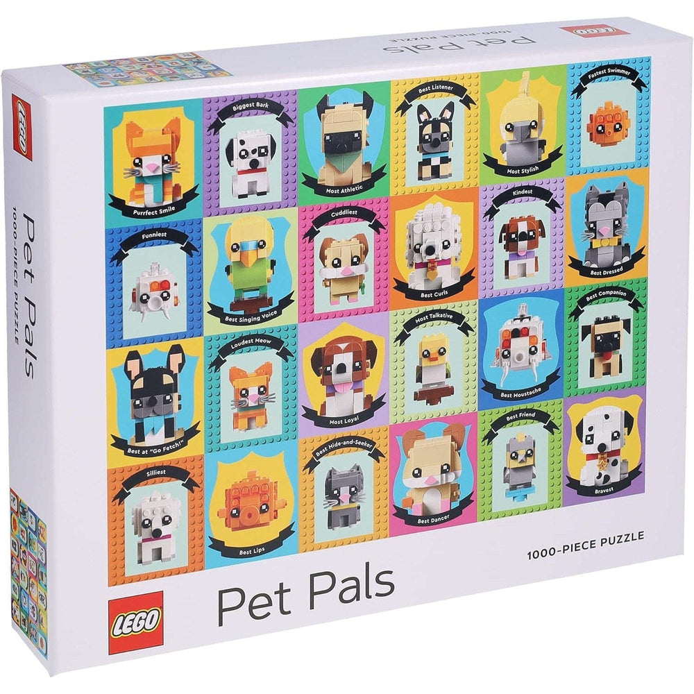 Pet Pals LEGO 1000 Piece Jigsaw Puzzle Chronicle CLOUDANIMESTUDIO