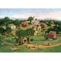 Picnic by the Bridge 1000 Piece Jigsaw Puzzle Cobble Hill CLOUDANIMESTUDIO