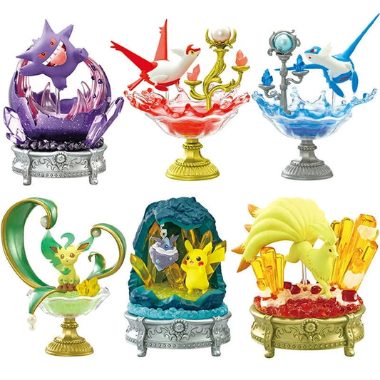 Pikachu Anime Figure Pokemon Action Figurines Gem Collection PVC Model Toy Gift - CLOUDANIMESTUDIO