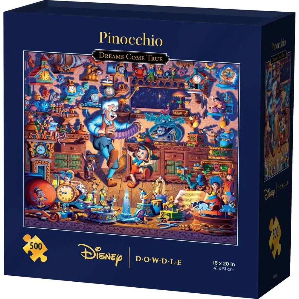 Pinocchio Dreams Come True 500 Piece Jigsaw Puzzle Disney x Dowdle CLOUDANIMESTUDIO