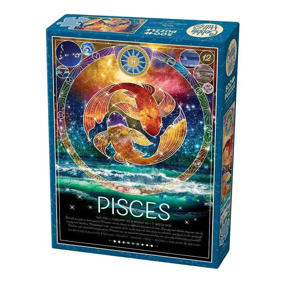 Pisces 500 Piece Jigsaw Puzzle Cobble Hill CLOUDANIMESTUDIO