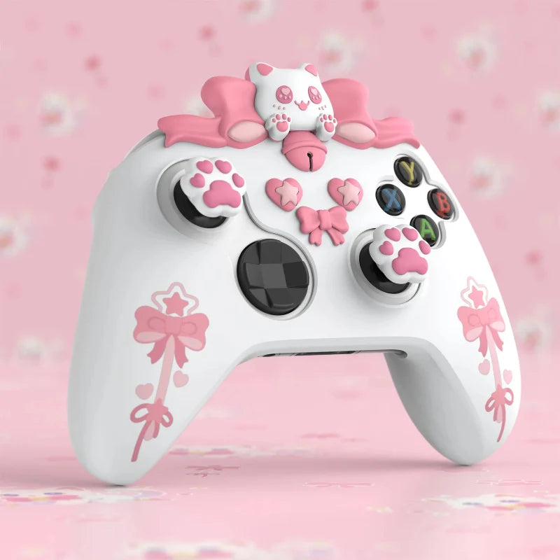PlayVital Kawaii Cat Xbox Controller Cover