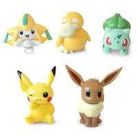 Pokemon Night Light Anime Dolls, Pikachu Eevee Jirachi Bulbasaur Psyduck Bedroom Bedside LED Lights Room Decor Kids Toys - CloudAnimeStudio