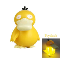 Pokemon Night Light Anime Dolls, Pikachu Eevee Jirachi Bulbasaur Psyduck Bedroom Bedside LED Lights Room Decor Kids Toys - CloudAnimeStudio