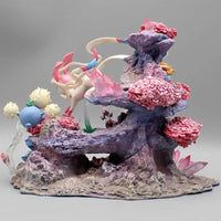 Pokemon Sylveon Anime Figures, Eevee Island Action Figurines PVC Statue Desk Decor 20 cm - CloudAnimeStudio