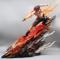 Portgas D. Ace One Piece Figurine, Anime Action Figures PVC Large Statue Collection 48cm - CloudAnimeStudio