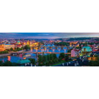 Prague, Czech Republic 1000 Piece Panoramic Jigsaw Puzzle Eurographics