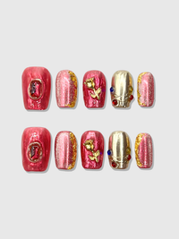 Pretty Guardian press on nails