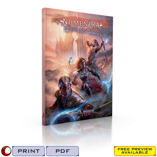 Numenera RPG: Priests of the Aeons CLOUDANIMESTUDIO