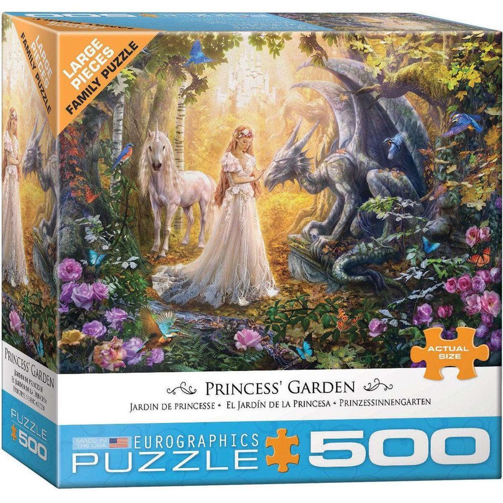 Princess' Garden 500 Piece Jigsaw Puzzle Eurographics CLOUDANIMESTUDIO