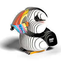 Puffin 3D Cardboard Model Kit Eugy CLOUDANIMESTUDIO
