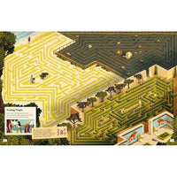 Puzzle Odyssey: An Epic Maze Adventure Book Laurence King CLOUDANIMESTUDIO