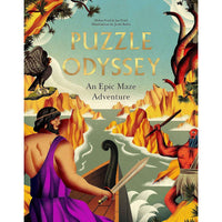 Puzzle Odyssey: An Epic Maze Adventure Book Laurence King CLOUDANIMESTUDIO