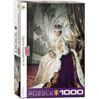Queen Elizabeth II 1000 Piece Jigsaw Puzzle Eurographics CLOUDANIMESTUDIO