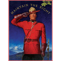 RCMP Maintain the Right 1000 Piece Jigsaw Puzzle Eurographics CLOUDANIMESTUDIO