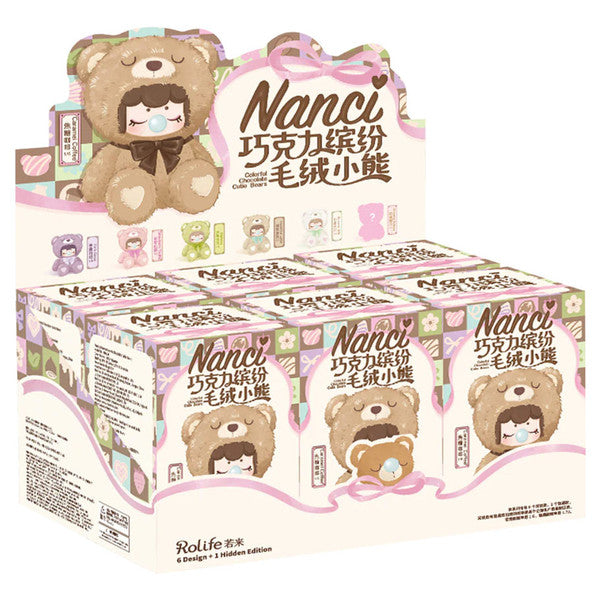 Nanci Colorful Chocolate Cutie Bears Blind Box