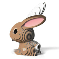 Rabbit 3D Cardboard Model Kit Eugy CLOUDANIMESTUDIO