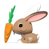 Rabbit 3D Cardboard Model Kit Eugy CLOUDANIMESTUDIO