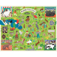 Rabbitology 1000 Piece Jigsaw Puzzle PA Press CLOUDANIMESTUDIO