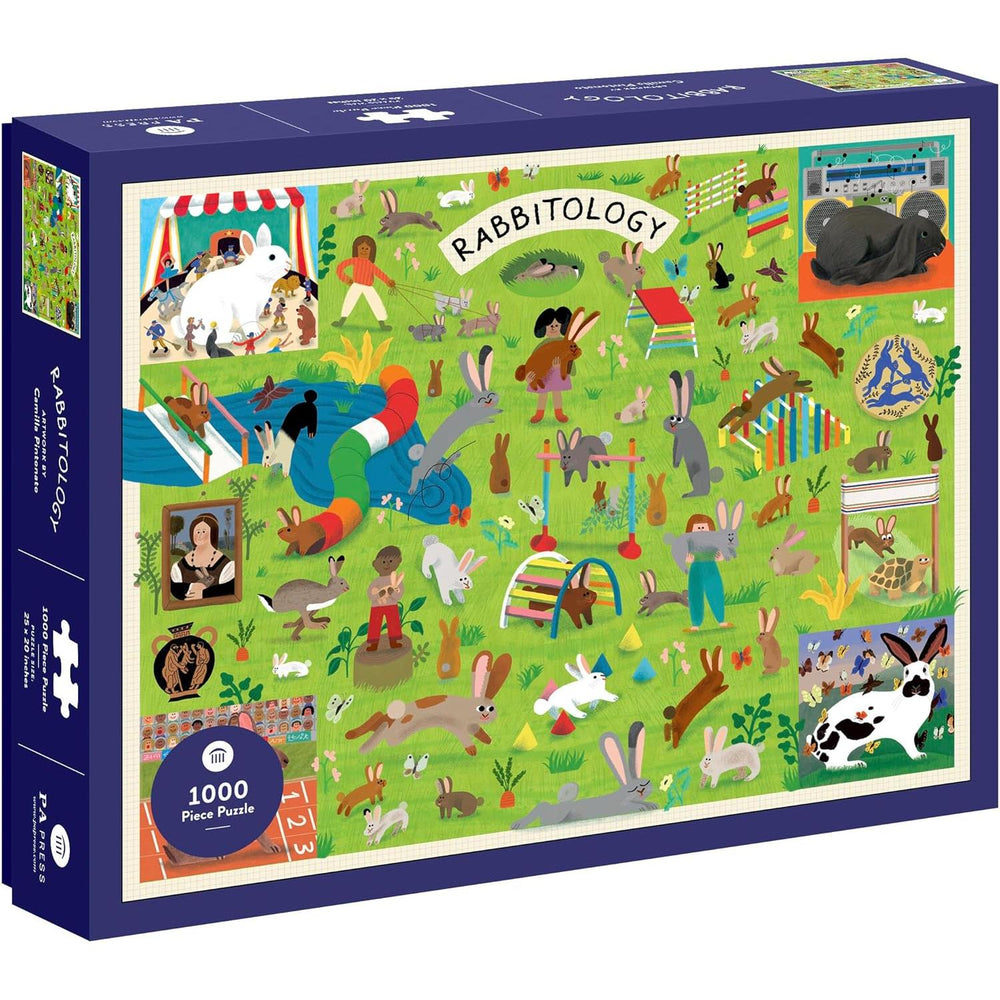 Rabbitology 1000 Piece Jigsaw Puzzle PA Press CLOUDANIMESTUDIO