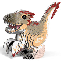 Raptor 3D Cardboard Model Kit Eugy CLOUDANIMESTUDIO