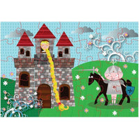 Rapunzel 48 Piece Jigsaw Puzzle Purple Cow CLOUDANIMESTUDIO
